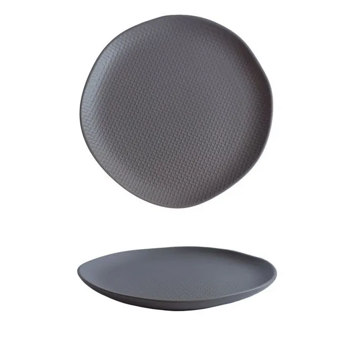 Тарелка Vittora Gray Texture обідня 265мм (VT-P-1265GT)