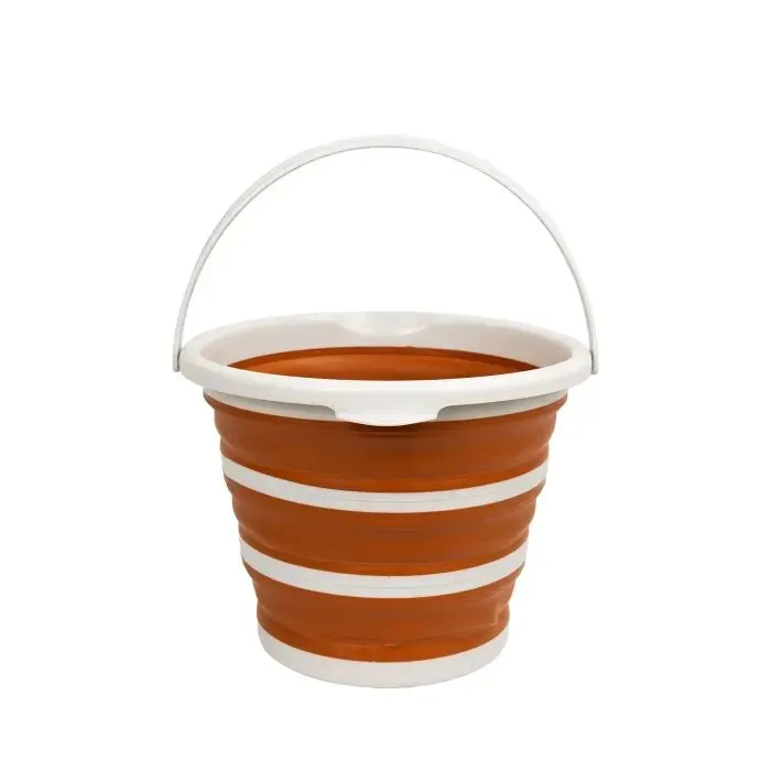 Відро складане Tribe Water Bucket Lid 10 л з кришкою terracota (T-FJ-0050-terracota) зображення 3