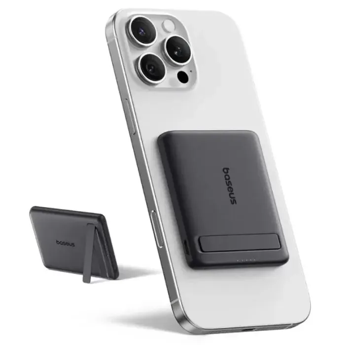 Батарея универсальная Baseus 5000mAh PicoGo AM31 Qi2 20W MagSafe Black (P10081907123-00) изображение 3