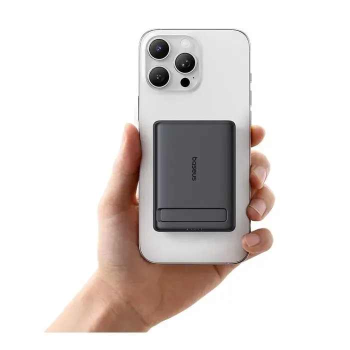 Батарея универсальная Baseus 5000mAh PicoGo AM31 Qi2 20W MagSafe Black (P10081907123-00) изображение 7