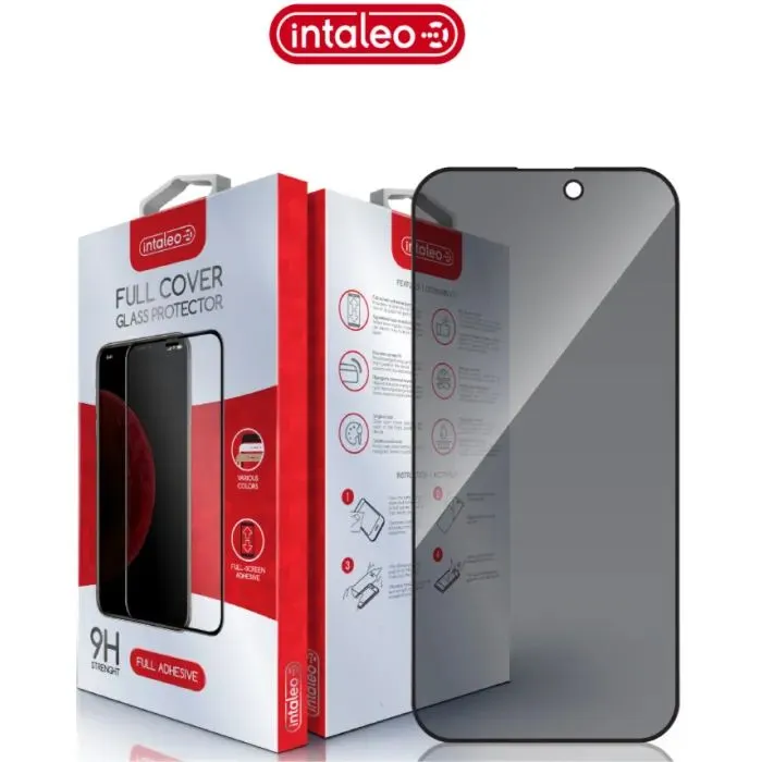 Скло захисне Intaleo Privacy Apple iPhone 15 Pro Max Black (1283126592003)