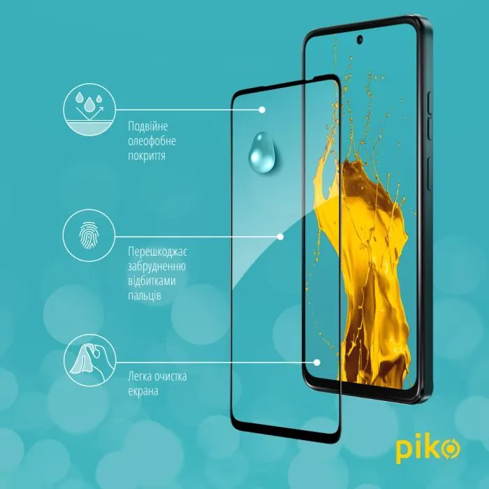 Скло захисне Piko Full Glue Moto G15 Black (1283126620546) зображення 5