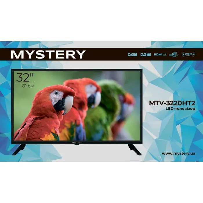Телевізор MYSTERY TV MTV-3220HT2 зображення 7
