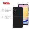 Чохол до мобільного телефона Intaleo Silicone Samsung Galaxy A25 Black (1283126600142) зображення 3
