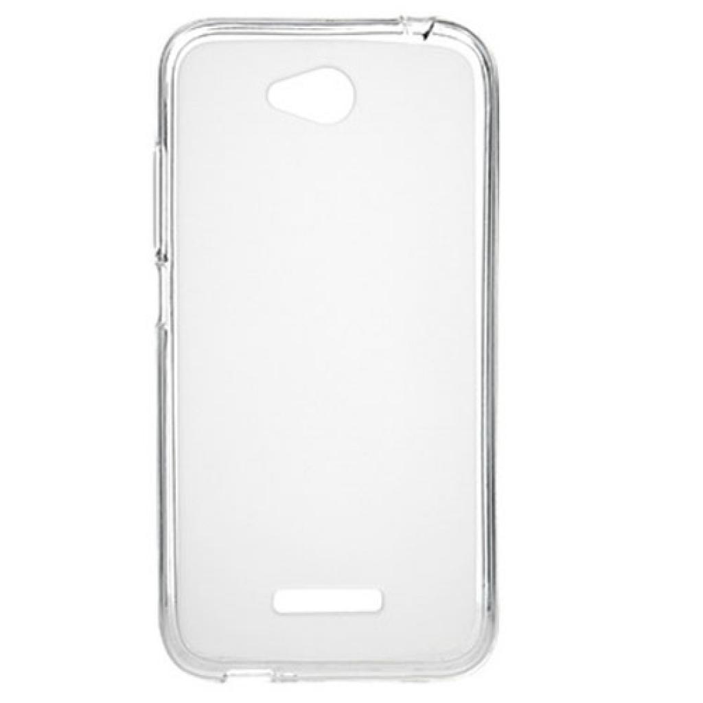 Чохол до мобільного телефона для HTC Desire 616 (White Clear) Elastic PU Drobak (216406)