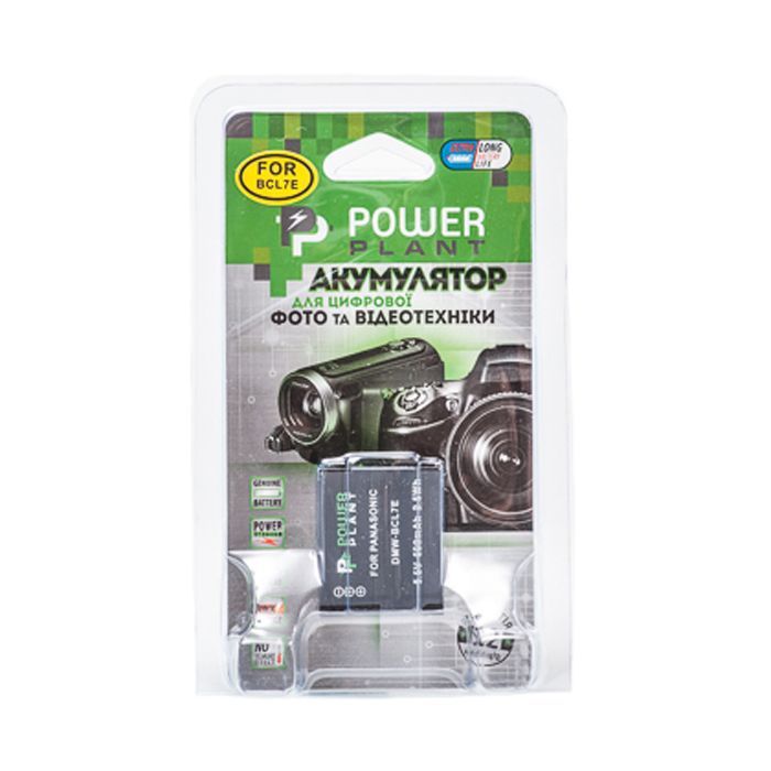 Акумулятор до фото/відео PowerPlant Panasonic DMW-BCL7E (DV00DV1380) зображення 3