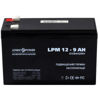 Photos - UPS Battery Logicpower Батарея до ДБЖ  LPM 12В 9Ач  3866 (3866)