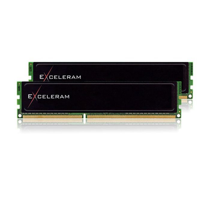 Модуль пам'яті для комп'ютера DDR3 8GB (2x4GB) 1600 MHz Black Sark eXceleram (E30173A)