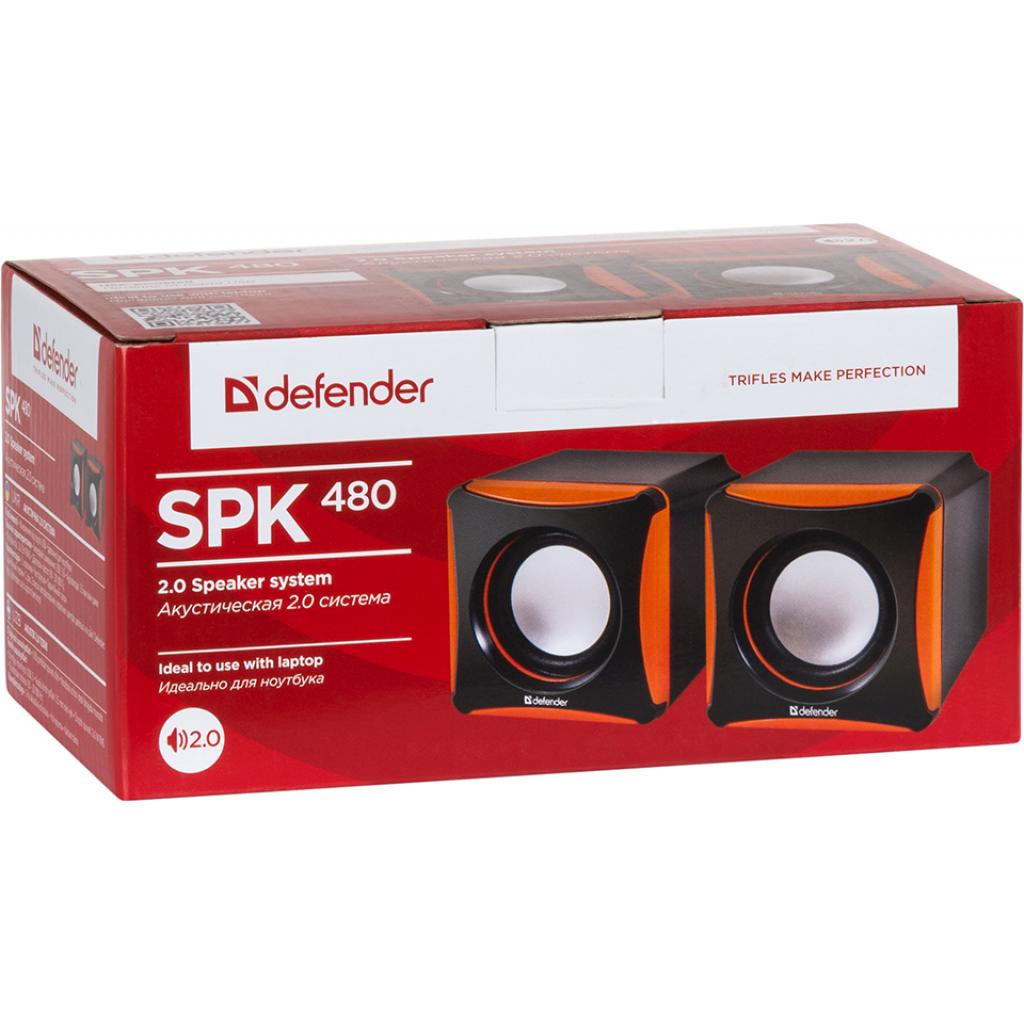 Акустична система Defender SPK-480 black (65480) зображення 6