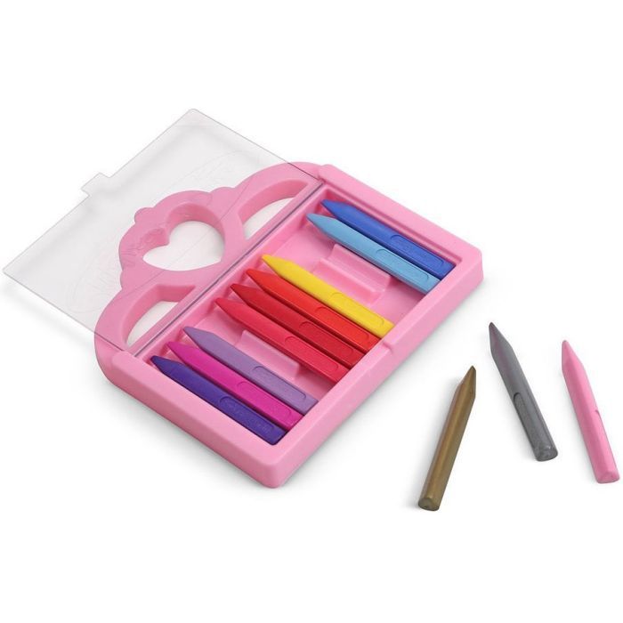 Набор для творчества Melissa&Doug Мелки полимерные Принцесса 12 цветов (MD4155) изображение 3