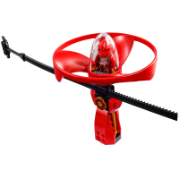 Конструктор LEGO Ninjago Флайер Аэроджитцу Кая (70739) изображение 8
