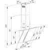 Вытяжка кухонная Pyramida KZ 60 BL изображение 10