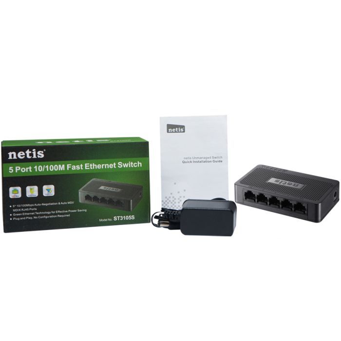 Коммутатор сетевой Netis ST3105S изображение 5