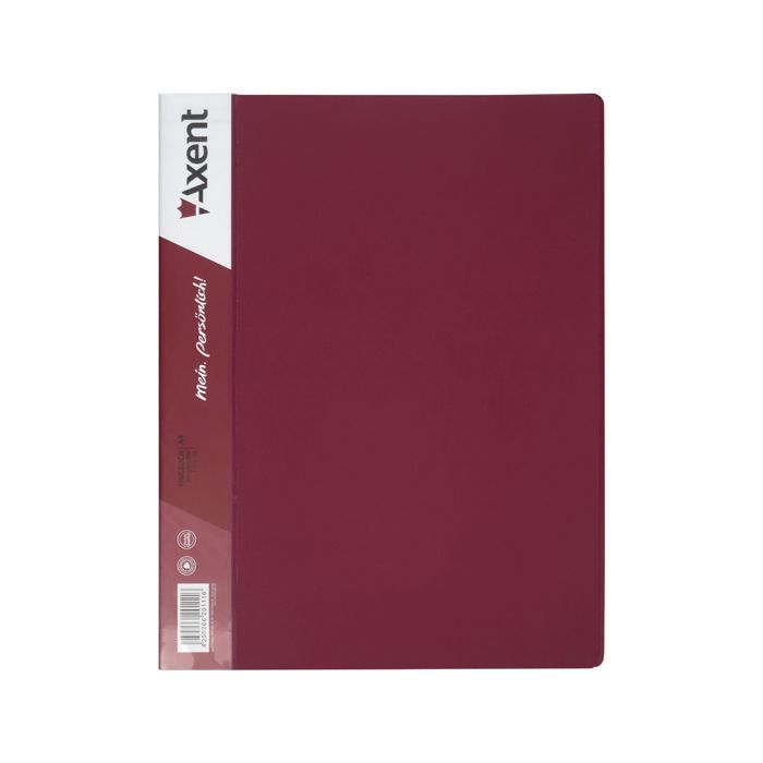 Папка-скоросшиватель Axent А4, burgundy (1304-04-А)