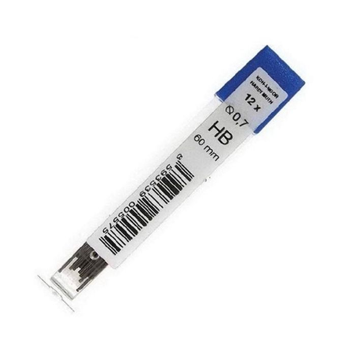 Грифель для механічного олівця Koh-i-Noor 4162.HB, 0.7 мм, 12шт (41620HB007PK)