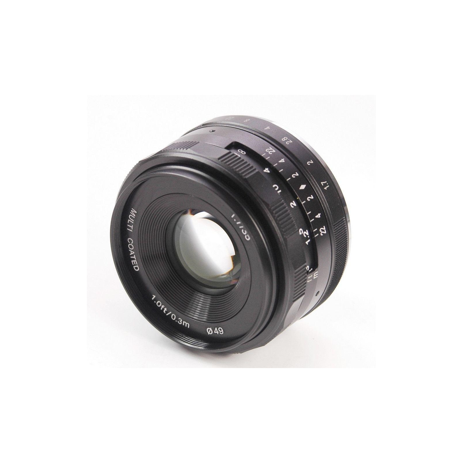 Об'єктив Meike 35mm f/1.7 MC FX-mount для Fujifilm (MKEF2817) зображення 2