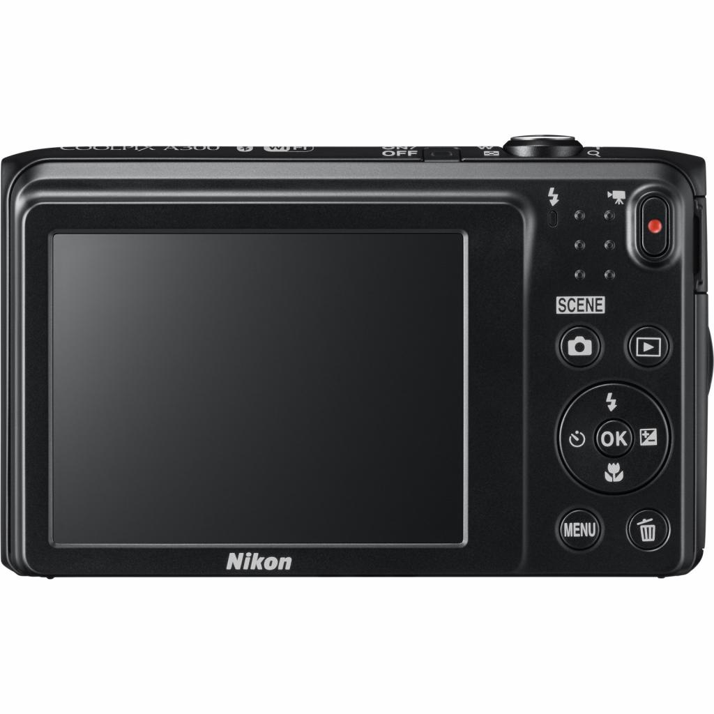 Цифровой фотоаппарат Nikon Coolpix A300 Black+8GB+case (VNA961K003) изображение 6