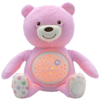Photos - Educational Toy Chicco Розвиваюча іграшка  Ведмежа музичне рожеве  08015.10 (08015.10)