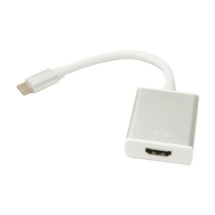 Перехідник Type-C to HDMI F 0.15m PowerPlant (KD00AS1272)