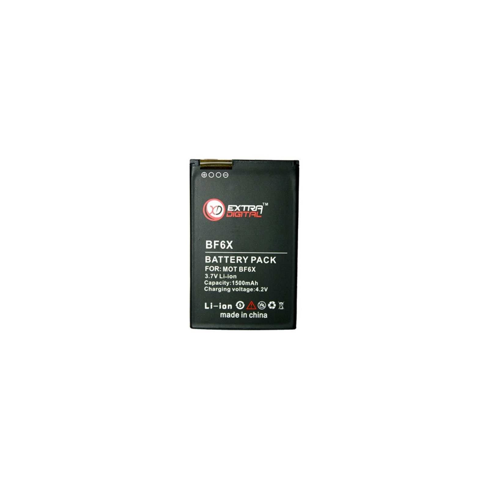 Аккумуляторная батарея Extradigital Motorola BF6X (1500 mAh) (DV00DV6135)