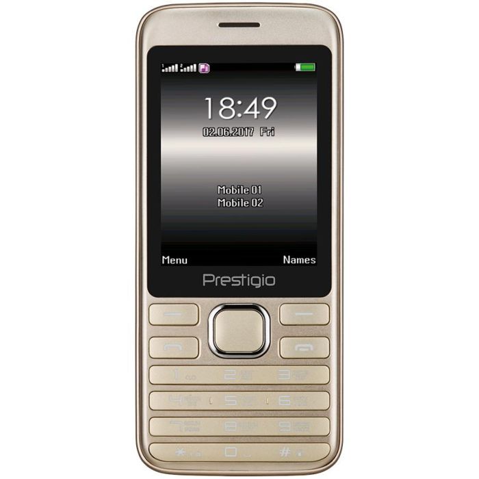 Мобильный телефон Prestigio 1281 Duo Red (PFP1281DUORED)
