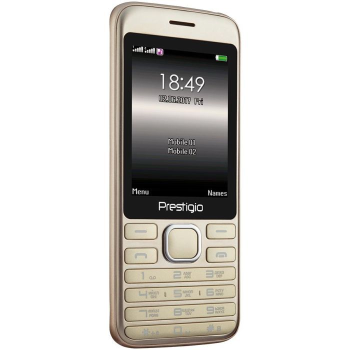 Мобильный телефон Prestigio 1281 Duo Red (PFP1281DUORED) изображение 3