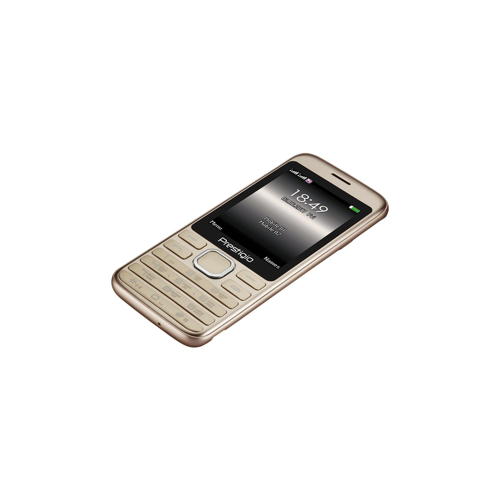 Мобильный телефон Prestigio 1281 Duo Gold (PFP1281DUOGOLD) изображение 6