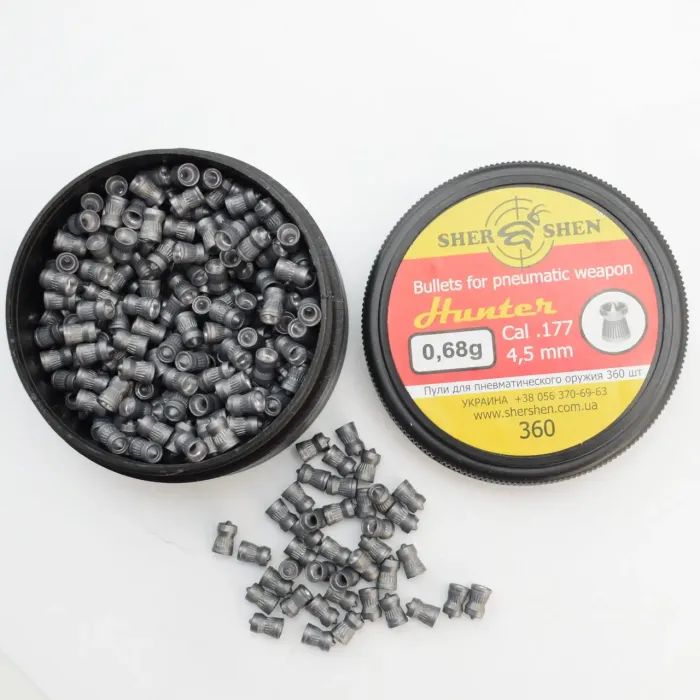 Пульки Шершень Hunter 0,68g (360шт.) (1057.00.31) изображение 2