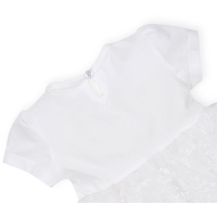 Платье детское Breeze кружевное с оборками (9011-80G-cream) изображение 4