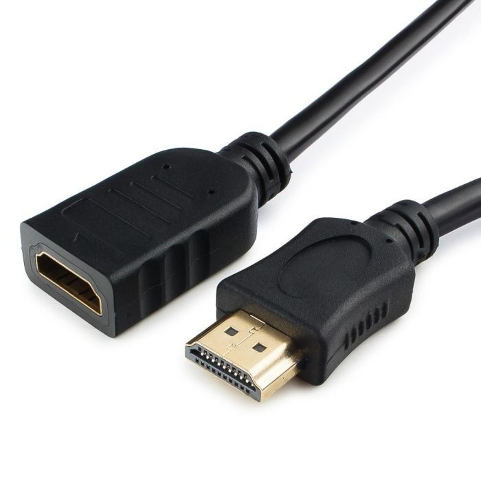 Кабель мультимедийный HDMI male to female 3.0m Cablexpert (CC-HDMI4X-10) изображение 2