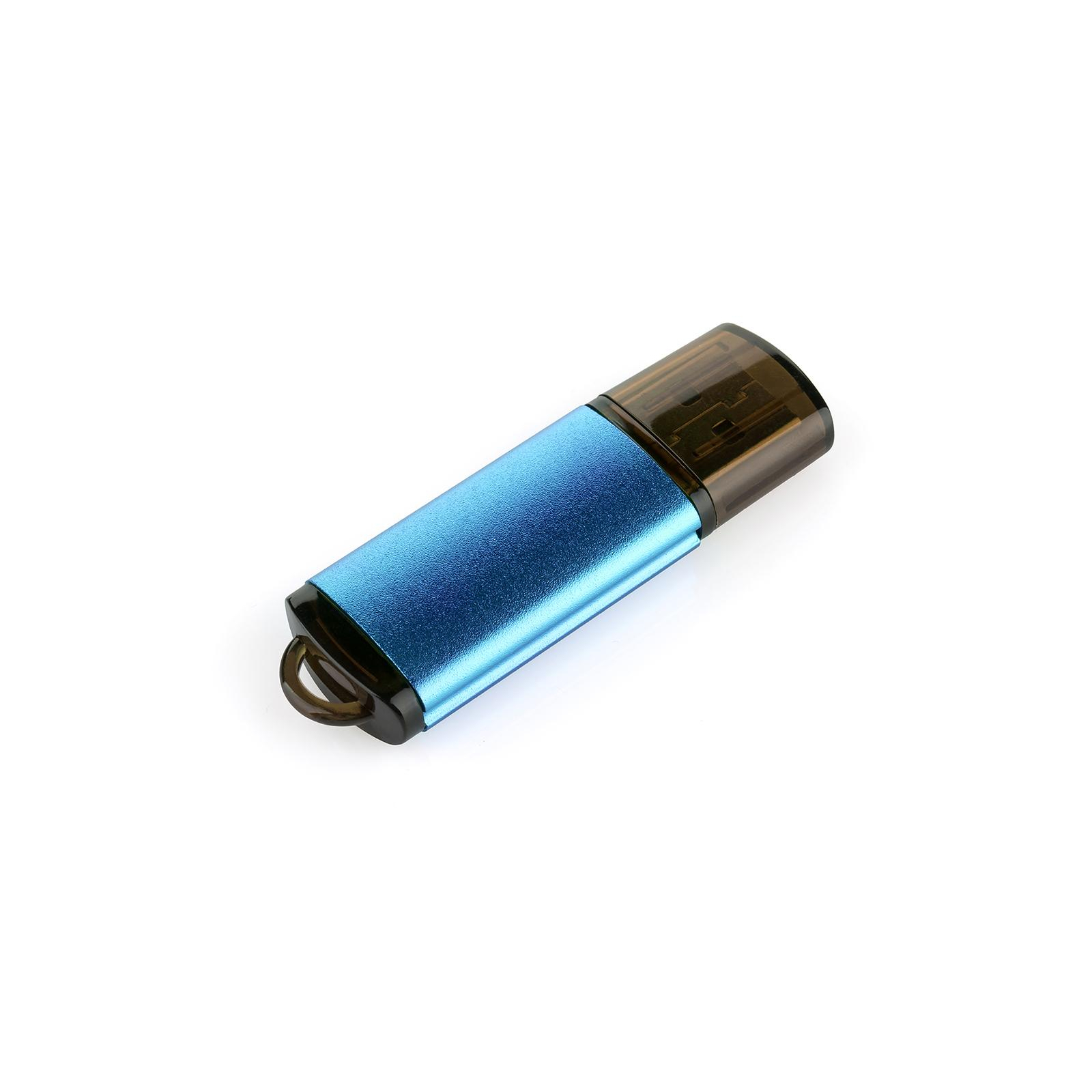 USB флеш накопитель eXceleram 64GB A3 Series Blue USB 2.0 (EXA3U2BL64) изображение 2