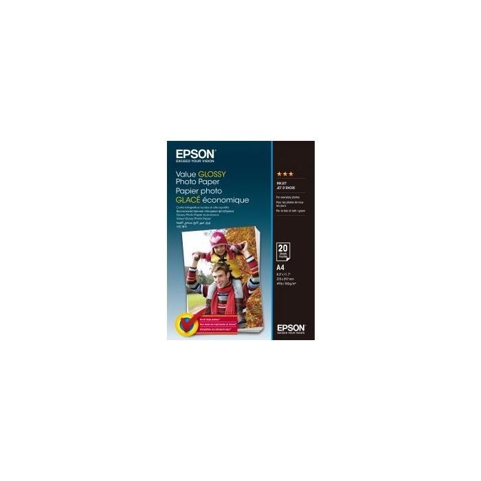 Фотопапір Epson A4 Value Glossy Photo Paper (C13S400035)