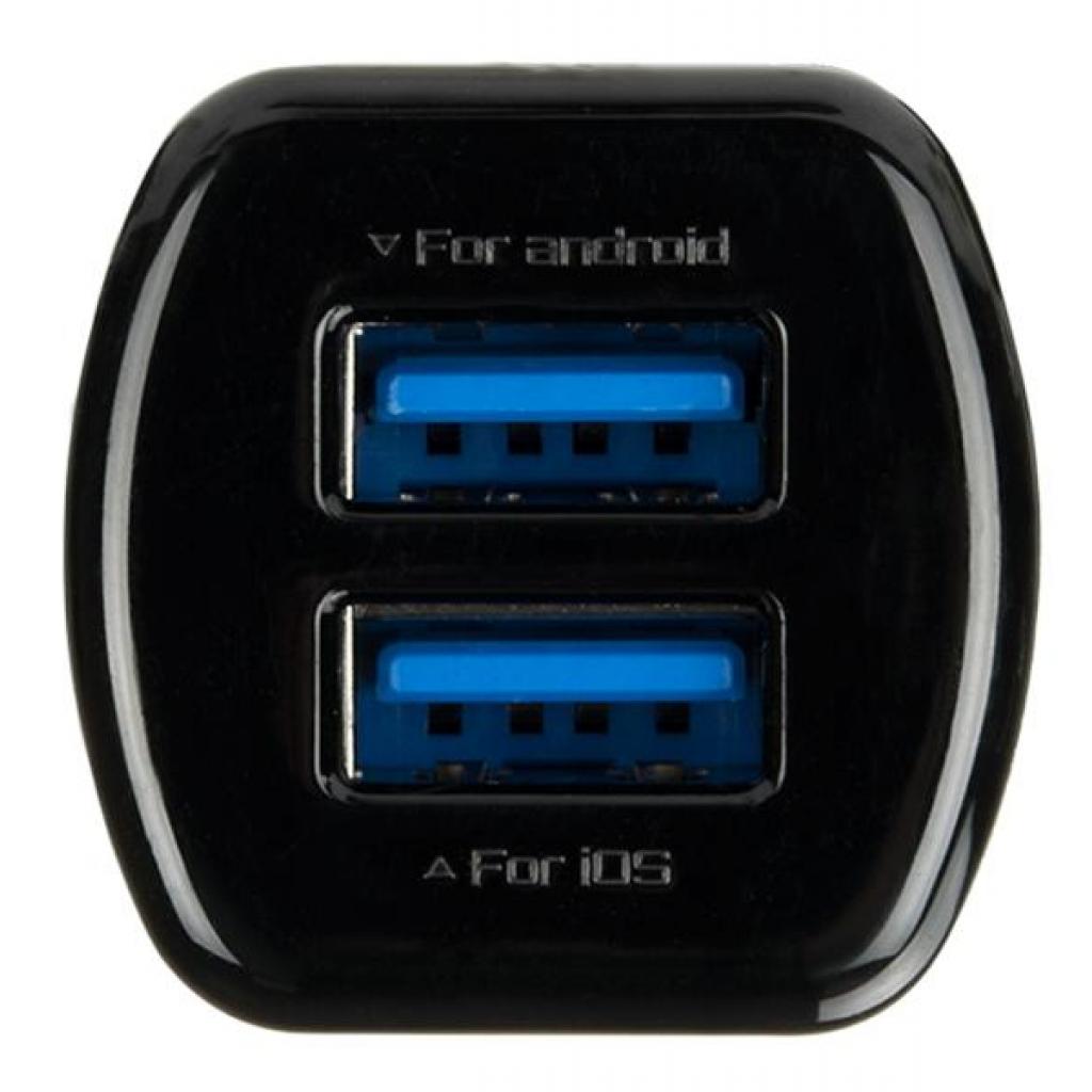 Зарядное устройство LDNIO DL-C219 2*USB, 2.1A, Black (48241) изображение 3