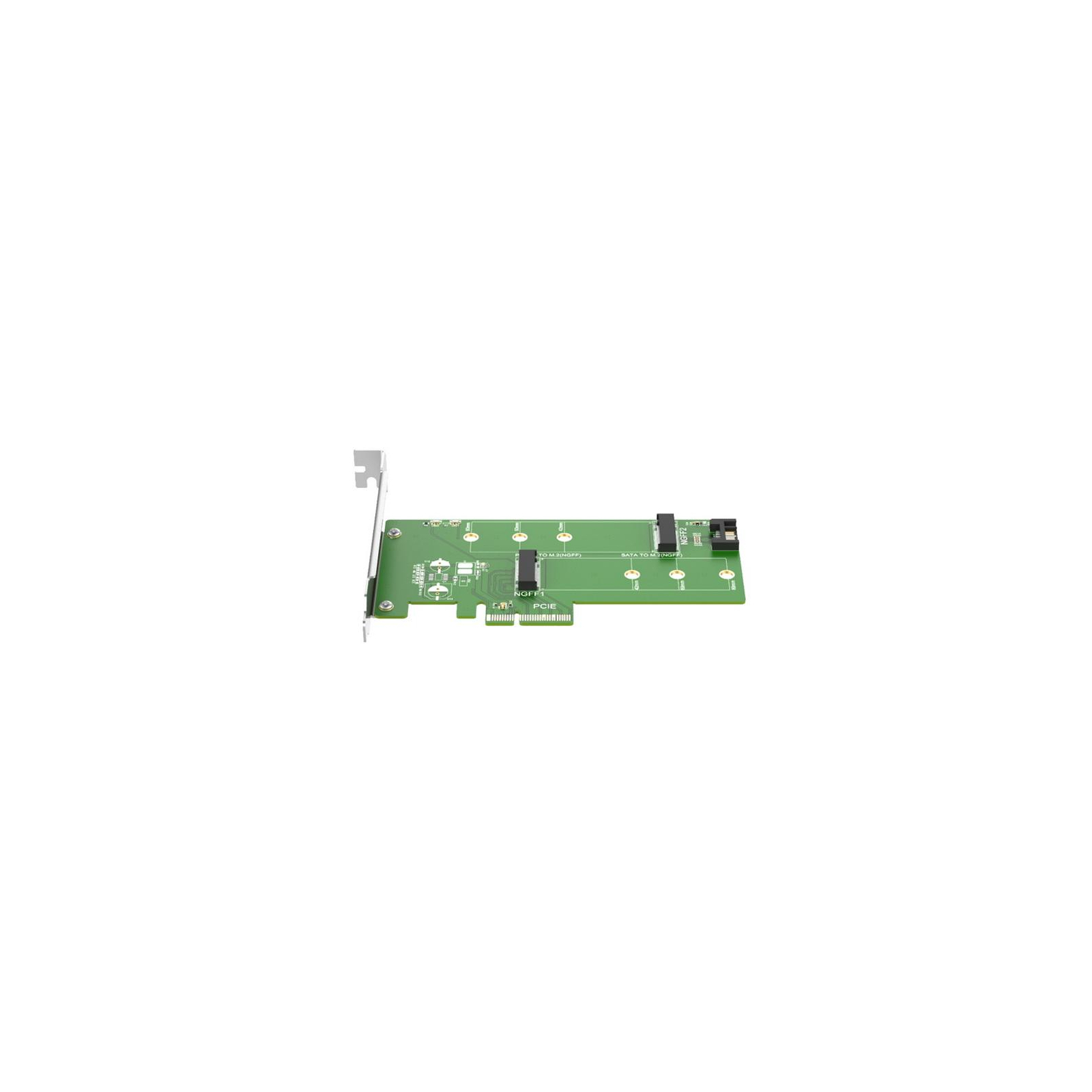 Контролер Maiwo Multi-Size PCIex4 & SATA to M.2 (M-Key or B-key) KT015 SSD (45774) зображення 4