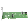 Контроллер Maiwo Multi-Size PCIex4 & SATA to M.2 (M-Key or B-key) KT015 SSD (45774) изображение 4