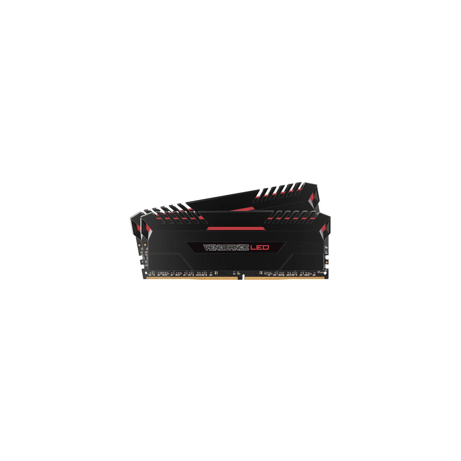 Модуль памяти для компьютера DDR4 16GB (2x8GB) 3000 MHz Vengeance LED Red Corsair (CMU16GX4M2C3000C15R) изображение 3