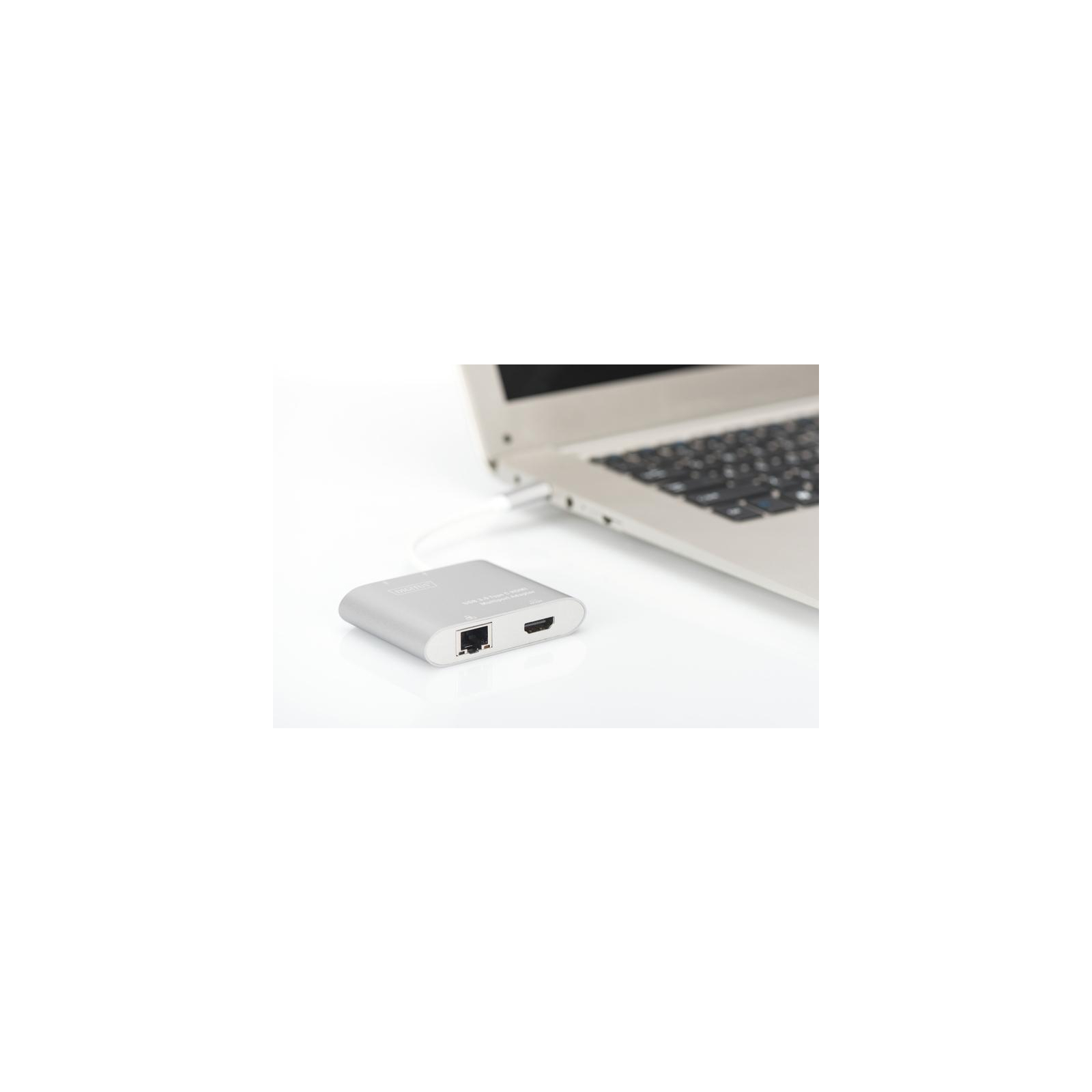 Порт-реплікатор Digitus USB Type-C USB 3.0 to 4K HDMI, 2xUSB 3.0, Gigabit Ethernet (DA-70847) зображення 5