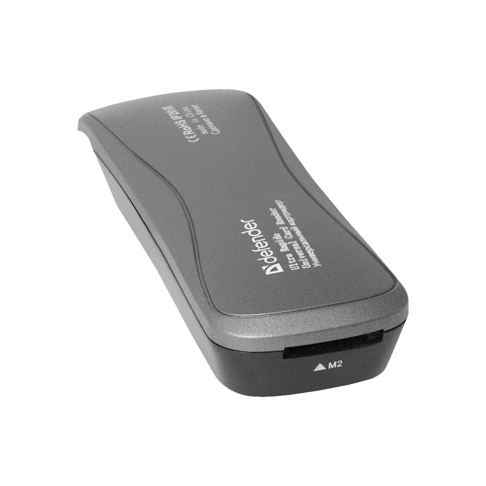 Зчитувач флеш-карт Defender Ultra Rapido USB 2.0 black (83261) зображення 2