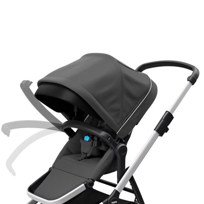 Коляска Thule Sleek Grey Melange (TH11000001) изображение 7