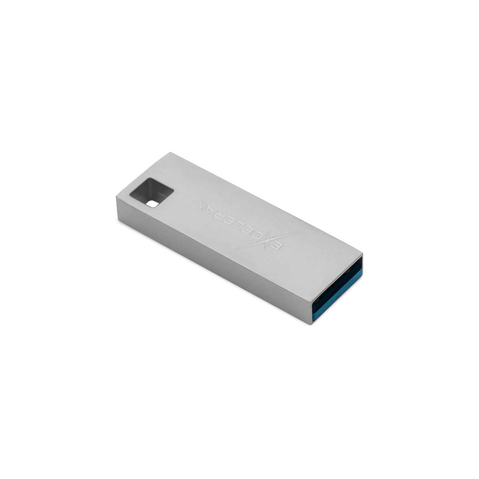 USB флеш накопитель eXceleram 128GB U1 Series Silver USB 3.1 Gen 1 (EXP2U3U1S128) изображение 2