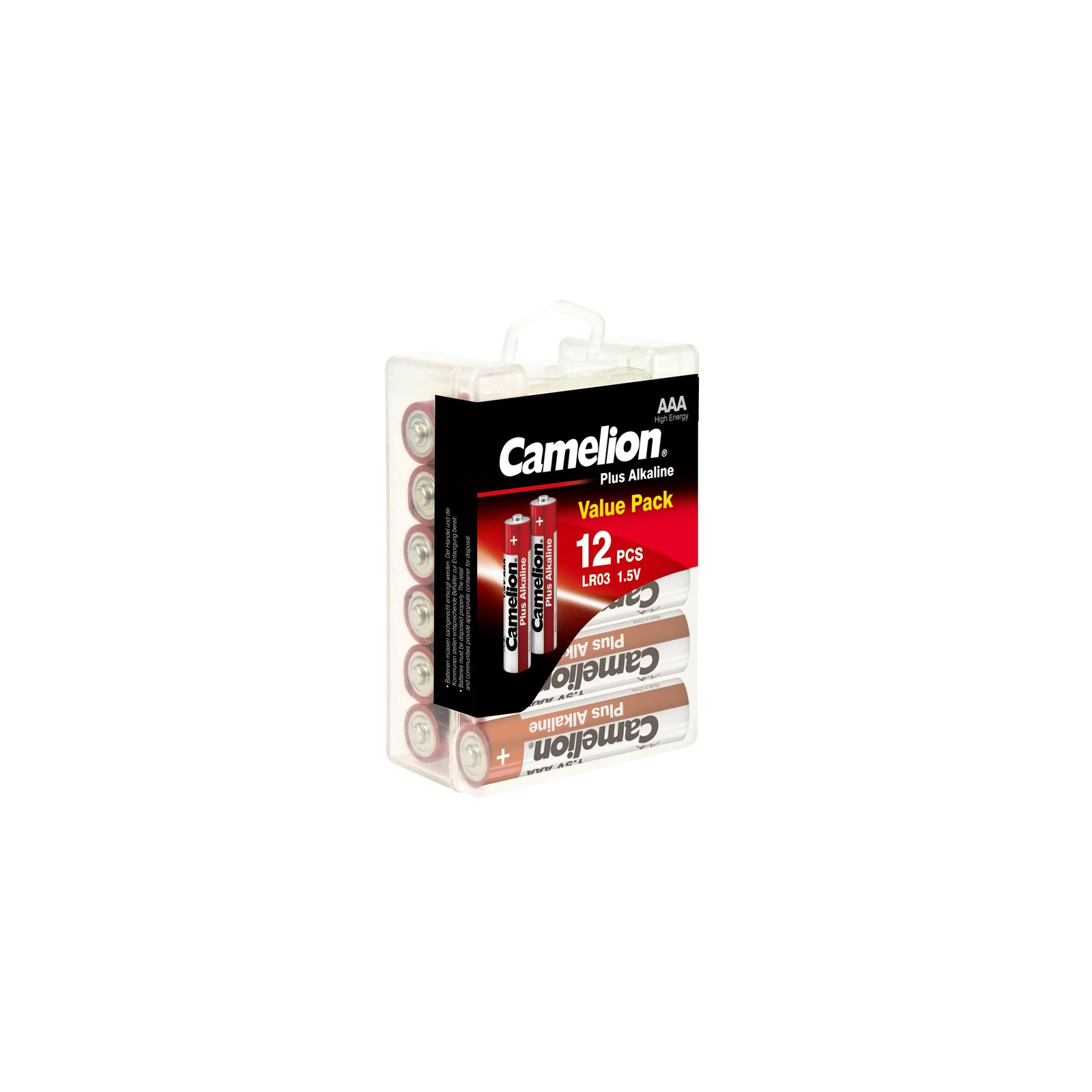 Батарейка Camelion Plus Alkaline LR03 * 12 (LR03-PBH12) цены в Киеве и ...