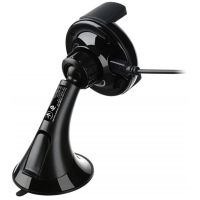 Зарядний пристрій 2E Car Mount Rotating Wireless Charger, 5W, black (2E-WCQ01-03) зображення 3