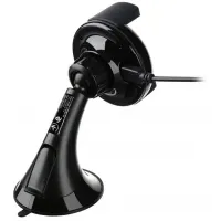 Зарядний пристрій 2E Car Mount Rotating Wireless Charger, 5W, black (2E-WCQ01-03) зображення 3