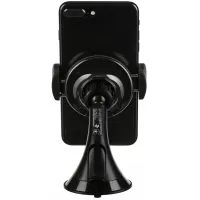 Зарядний пристрій 2E Car Mount Rotating Wireless Charger, 5W, black (2E-WCQ01-03) зображення 7