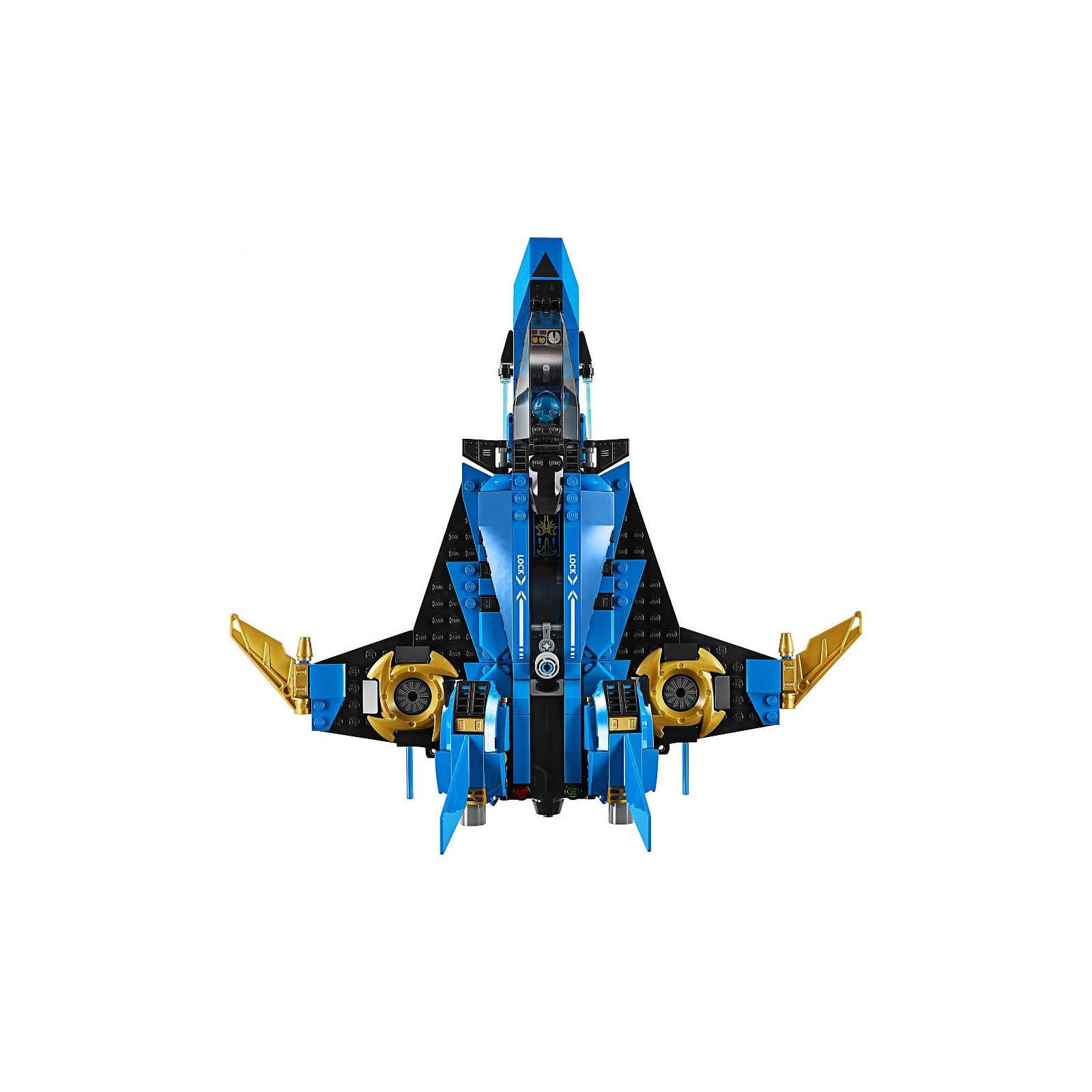 Конструктор LEGO NINJAGO Штормовой истребитель Джея 490 деталей (70668) изображение 4