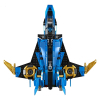 Конструктор LEGO NINJAGO Штормовий винищувач Джея 490 дет (70668) зображення 4