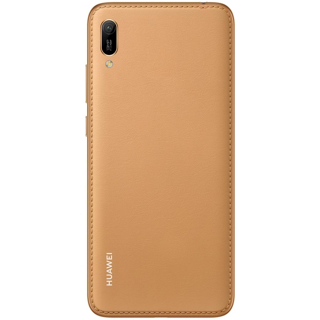 Мобільний телефон Huawei Y6 2019 Brown Faux Leather (51093PMR/51093KHB) зображення 2