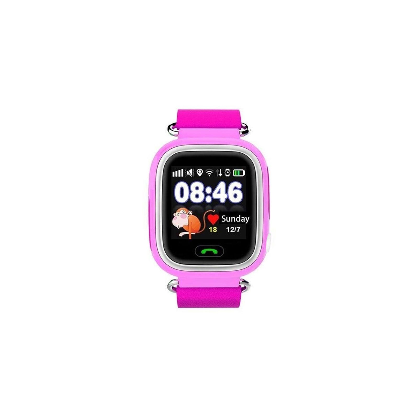 Смарт-часы UWatch Q90 Kid smart watch Pink (F_47455)