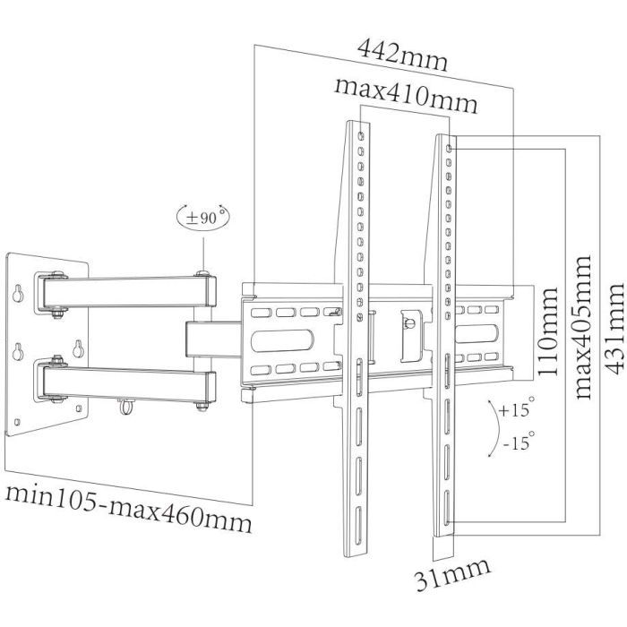 Кронштейн CT-WPLB-T711 Charmount зображення 6