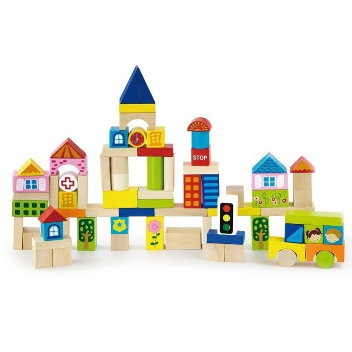 Конструктор Viga Toys Місто 75 шт (50287) зображення 2